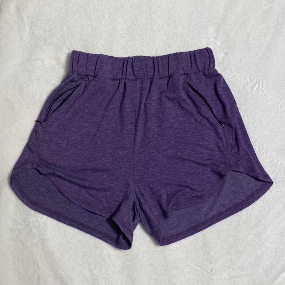 XIEERDUO (Amazon) purple athletic dolphin shorts